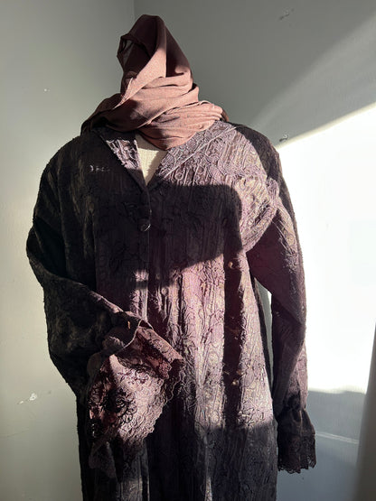 Brown Maryam Abaya