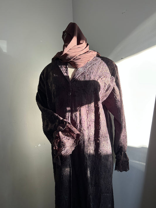 Brown Maryam Abaya